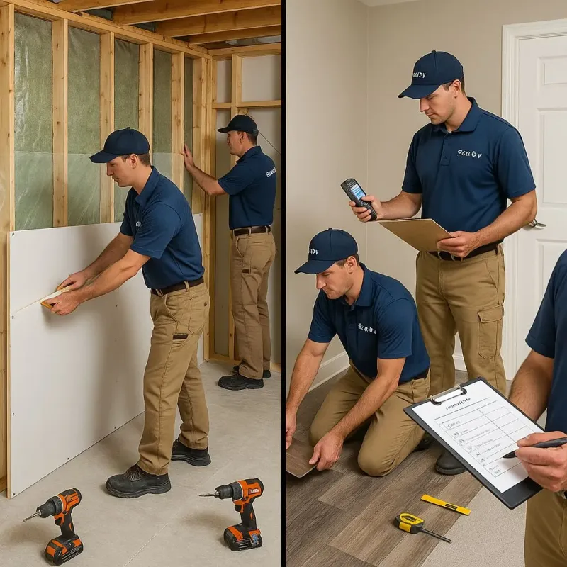 Repairs and Reconstruction process in Lily Lake, IL