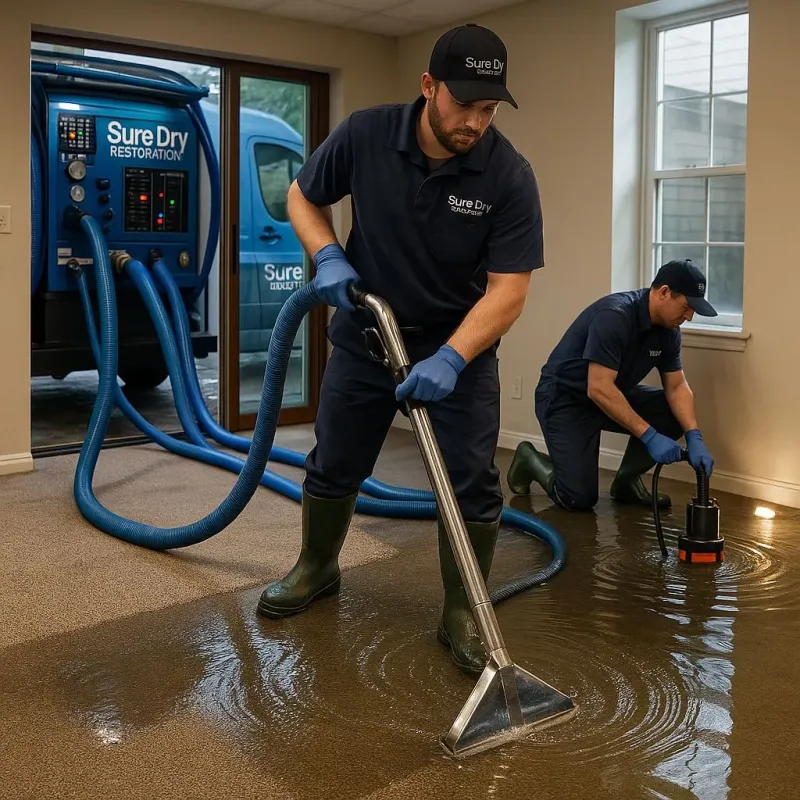 Water Extraction and Removal process in Lily Lake, IL